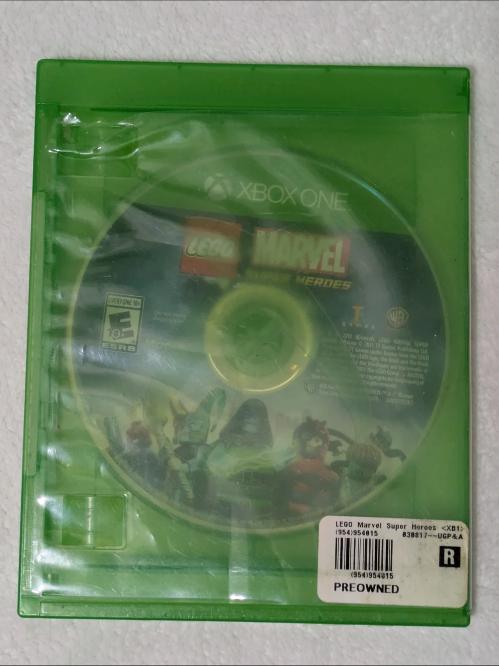 LEGO Marvel Super Heroes (Xbox One) – Disc & Replacement Case